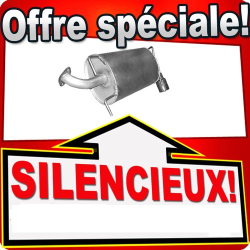 Silencieux arriere pour subaru - silencieux,