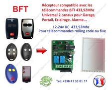 Récepteur radio 433.92Mhz compatible BFT, Beninca, Ecostar, Mhouse, Moovo, SCS
