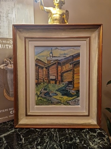 Peinture ancienne huile - peinture,