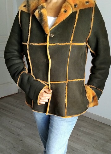 Veste manteau iceberg peau - veste,