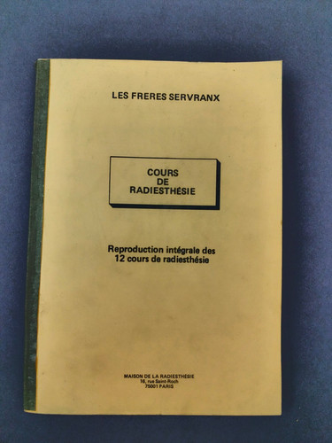 Cours radiesthésie - de,