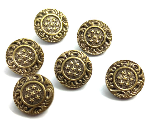 Boutons livree en - de, metal