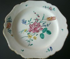786-ASSIETTE EN FAIENCE DE
