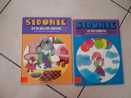 Lot livres sidonie et - lot,