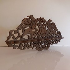 N2754 Etagère à pipes sculpture fait main Germany vintage art déco PN France