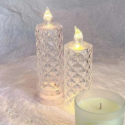 Bougie led cristal - led, en