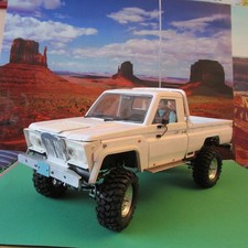 HANDMADE JEEP GLADIATOR  TOYOTA  1/10 RC VINTAGE PICKUP TRUCK CUSTOM PROJECT 4WD