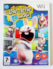 RAYMAN PROD PRESENTE THE LAPINS CRETINS SHOW JEU NINTENDO WII AVEC NOTICE FRA