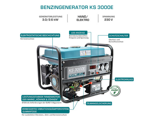 Ks3000e groupe électrogène - ks3000e,