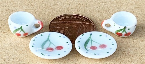 Poupées maison tasses - poupées,