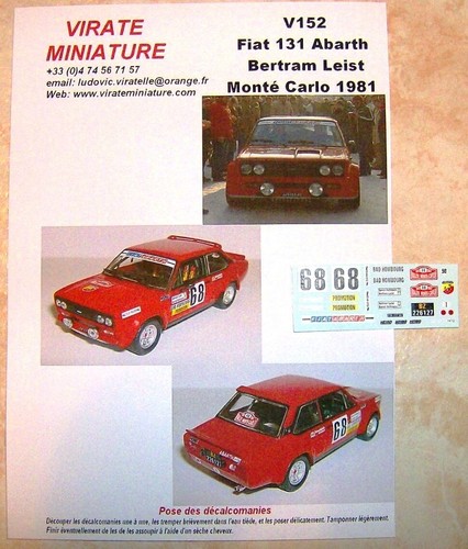 V152 fiat 131 - v152,