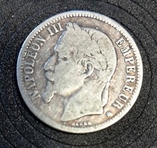 1 Franc argent Napoléon III