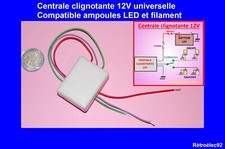 Centrale clignotante électronique 12V universelle compatible LED et filament