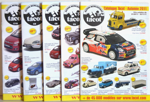 Tacot autos miniatures - tacot, miniatures.
