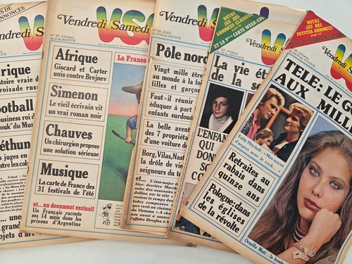 Lot 5 divers journaux - de,