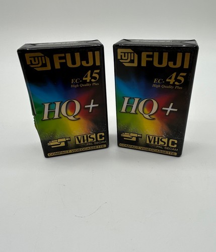 Cassette fuji vhs ec45 - fuji, hq+