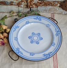ANCIENNE ASSIETTE CHAUFFE PLAT