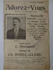 Partition Douce chanson d'