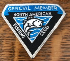 North American Fishing Club Patch - Official Member