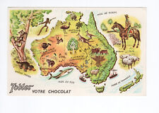 Carte/chromo N°10 Australie Australia  TB Chocolat Tobler Tour du Monde 14x9 cm