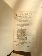 DU BELLAY  Deux livres de