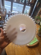 Ancien abat jour opaline  Monte baisse Lustre Suspension Luminaire Lampe D26 cm