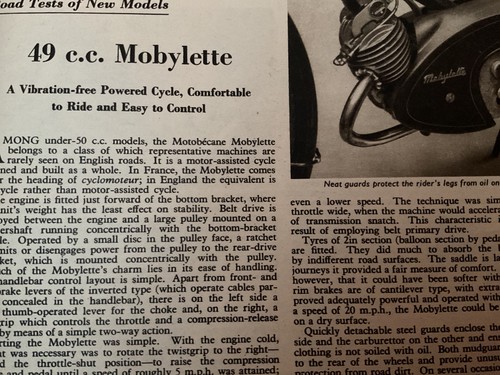 Motobecane mobylette moped - motobecane,