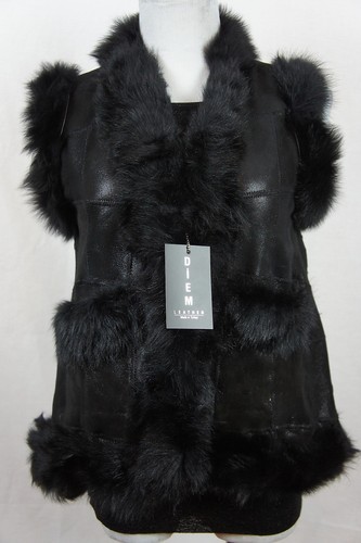 Gilet long fourrure toscana - en,