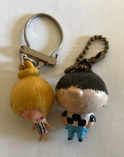 Porte clefs CHOU CHOU ET YÉYÉ - salut les copains -Vintage keychain-R5