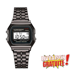 Montre Vintage LCD Unisexe