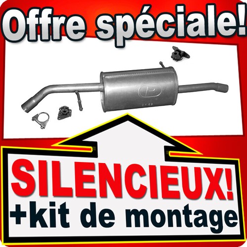 Silencieux arriere pour - silencieux,