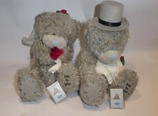 Couple de 2 ours en peluche
