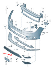 Grille inférieure de