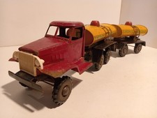 France Jouet FJ GMC CKW CITERNE BP Energic Energol remorque mecanique tole 1/24