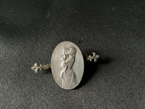 Broche argent art nouveau - broche,