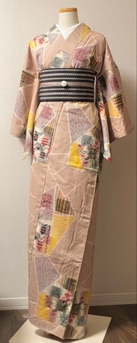 Kimono japonais rétro meisen - japonais,