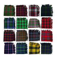 Kilt Écossais Mouche Plaid 122cm X Divers Acrylique Laine Tartans Piper