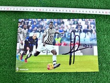 Photo Picture Photo Juventus Pogba Autographe Signé Sans Maillot Match Porté