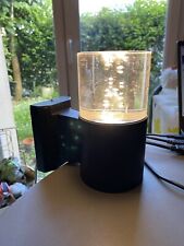 Applique Murale LED Noir Lampe Bulles sous plexiglas acrylique platine métal