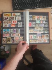 lot de Timbre URSS  Russie Cccp sur 2 pages D'album