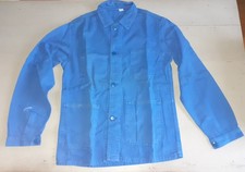 Veste travail mécanicien bleu