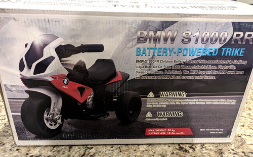 Bmw s1000 battery powered - s1000, battery-powered