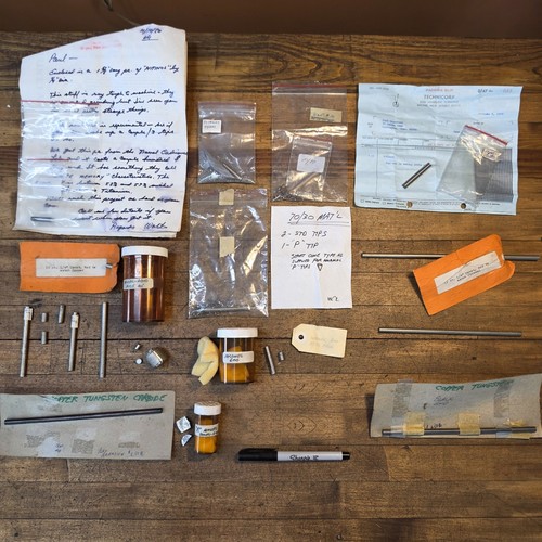 Vintage lab alloy lot - vintage,