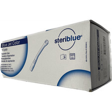 STERIBLUE/Canule Bluejet Color  16mm Blanche SB-CANUL016WHI BOITE DE 10 PIECES