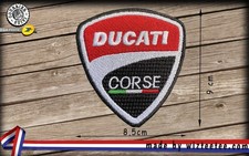 Patch Écusson Ducati Corse à coudre ou à thermocoller