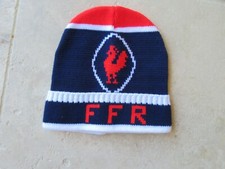 Bonnet supporter QUINZE de FRANCE F.F.R vintage collection années 80 COURTELLE