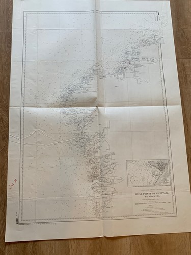 Carte marine ancienne - , espagne