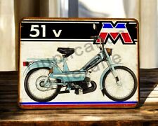 plaque métal vintage