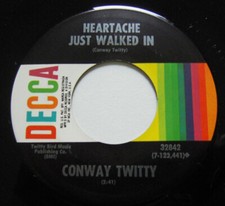 Conway TWITTY "Heartache just