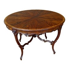 Table basse ronde de style